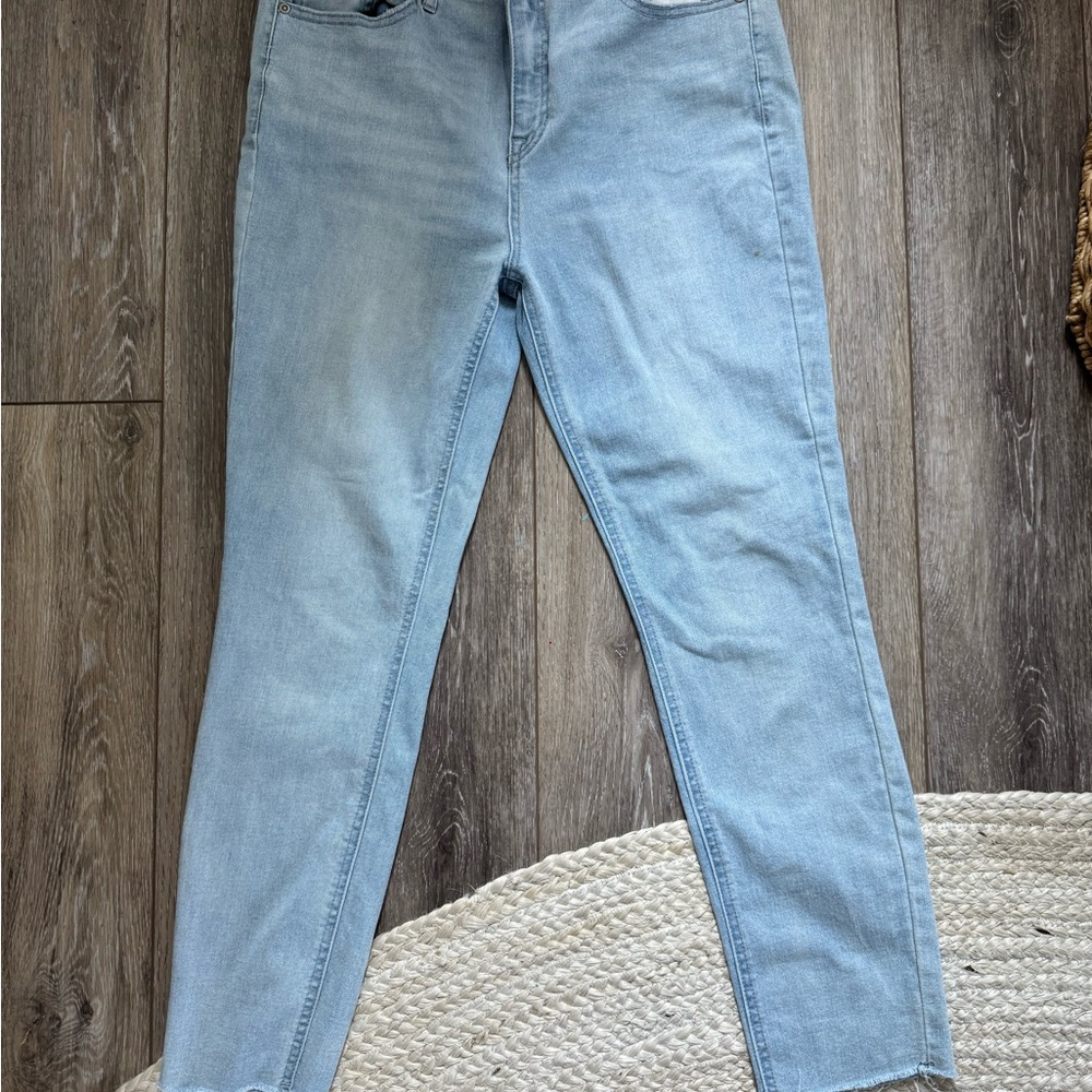 Harper Blue High Rise Jeans